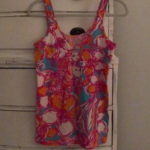 Lilly Pulitzer V-Neck Tank Top